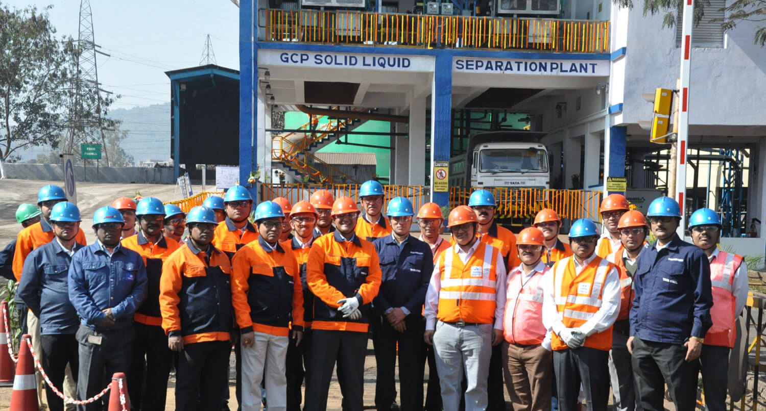 Tata Steel commissions India's first Solid Liquid Separation Plant for GCP slurry in the Ferro Alloys Industry, at FAP Joda